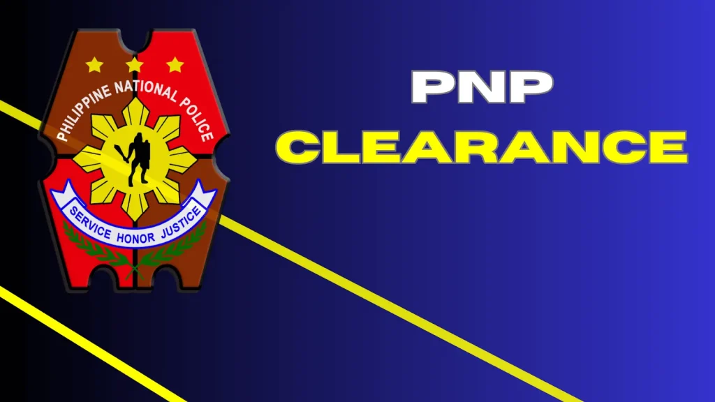 PNP Clearance