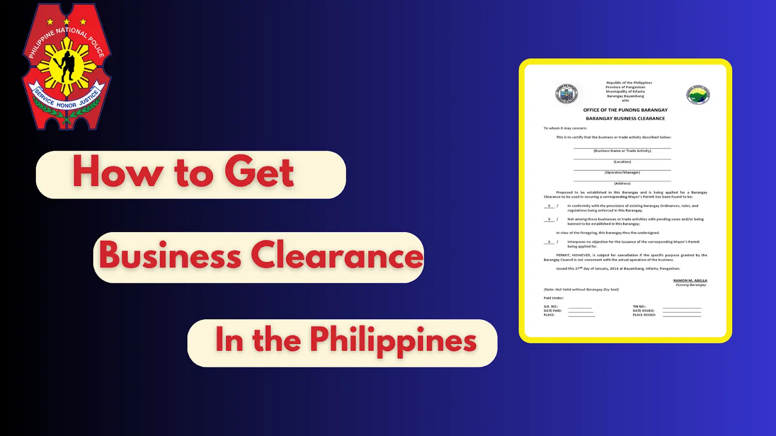 Business Clearance | How to Get Business Clearance in Ph?